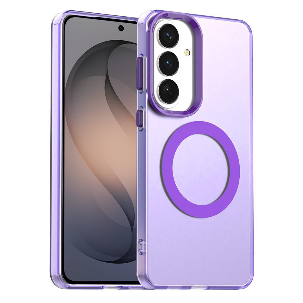 Husă Techsuit CandyCase MagSafe Galaxy S26 – Mov – imagine 3