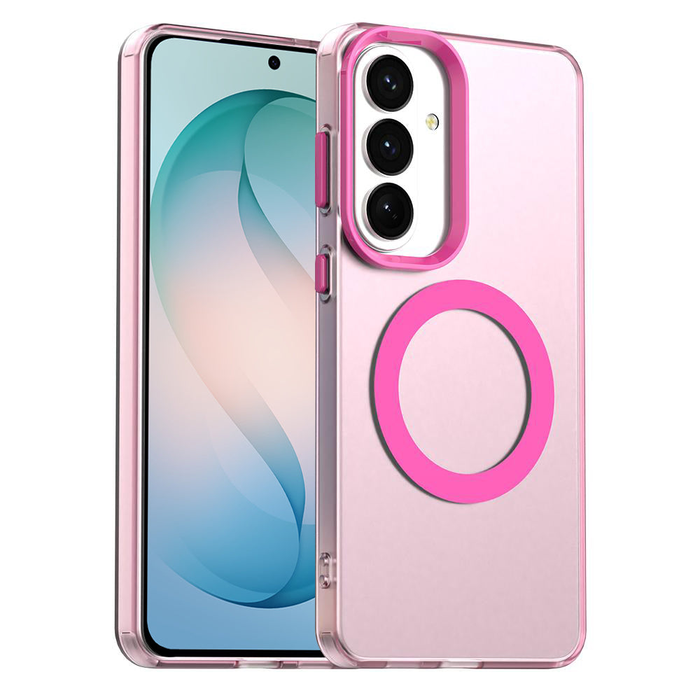 Husă Techsuit CandyCase MagSafe Galaxy S26 Plus – Roz – imagine 4
