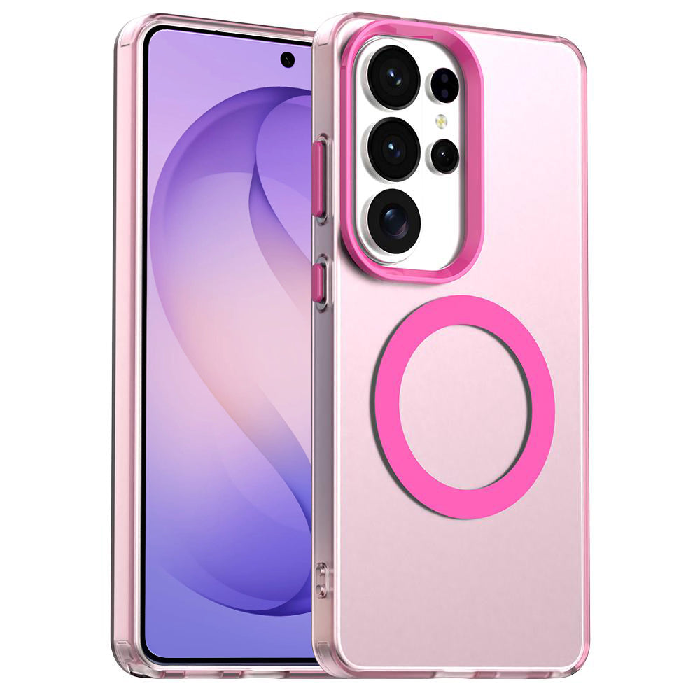 Husă Techsuit CandyCase MagSafe Galaxy S26 Ultra – Roz – imagine 1