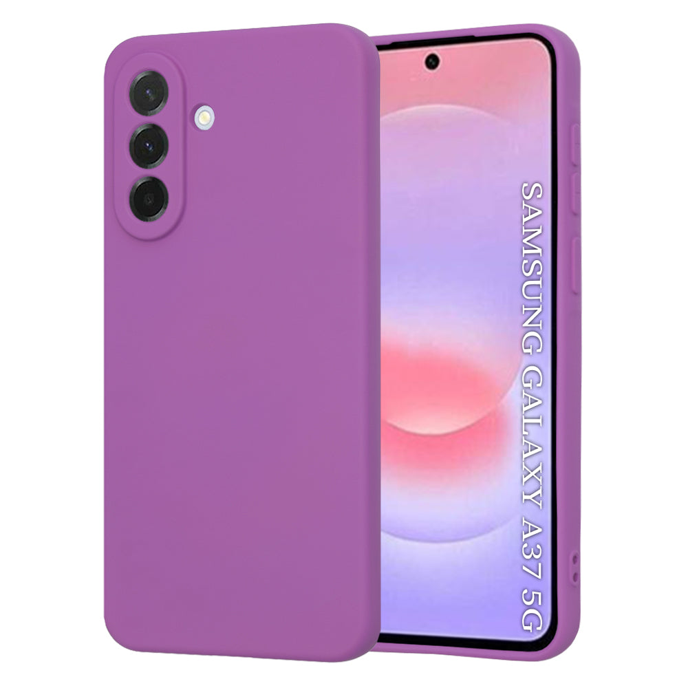 Husă din silicon Techsuit SoftFlex Galaxy A37 5G / A36 5G – Mov – imagine 5