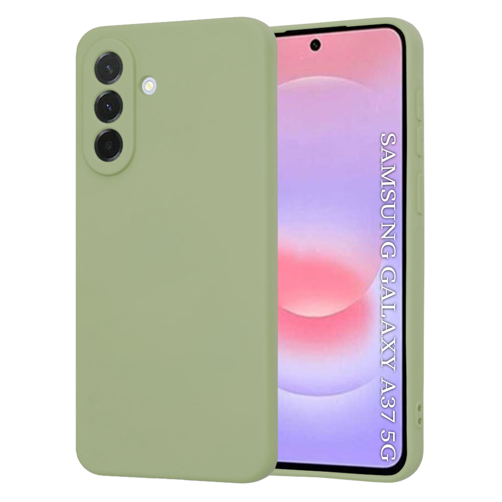 Husă din silicon Techsuit SoftFlex Galaxy A37 5G / A36 5G – Verde matcha – imagine 8