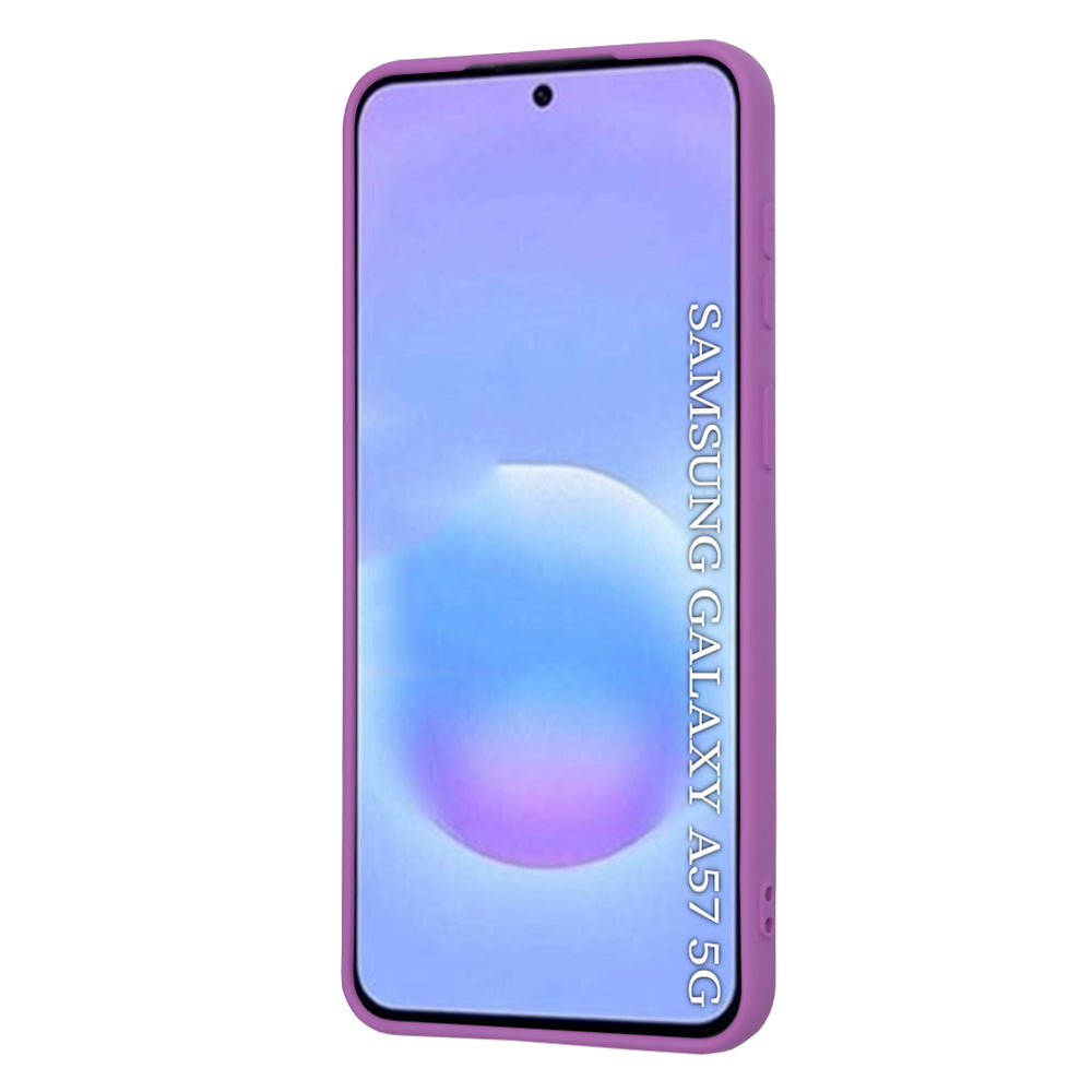 Husă din silicon Techsuit SoftFlex Galaxy A57 5G – Mov – imagine 9