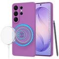 Husă Galaxy S26 Ultra Techsuit SoftFlex MagSafe, mov – imagine 1