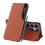 Husă flip Techsuit eFold Galaxy S26 Ultra – Portocaliu – imagine 1