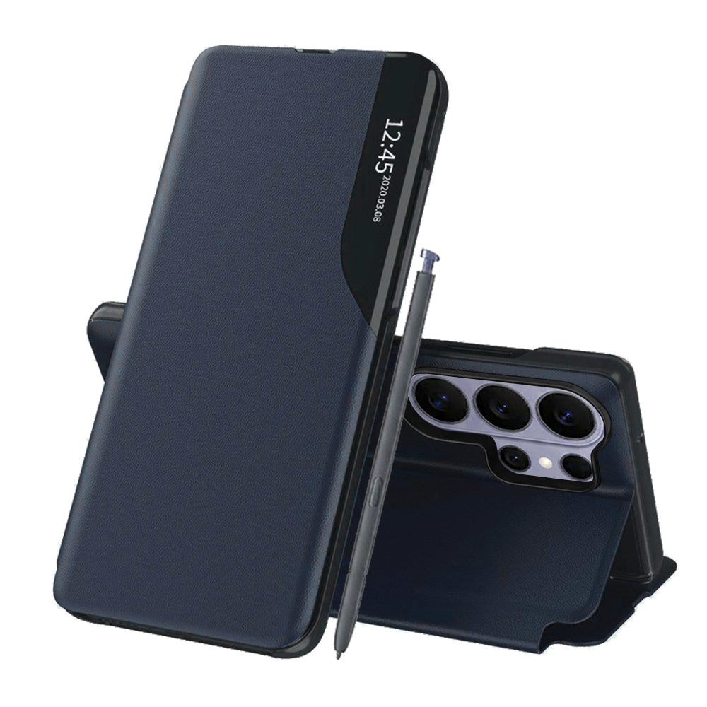 Husă flip Techsuit eFold Galaxy S26 Ultra – Albastru închis – imagine 5