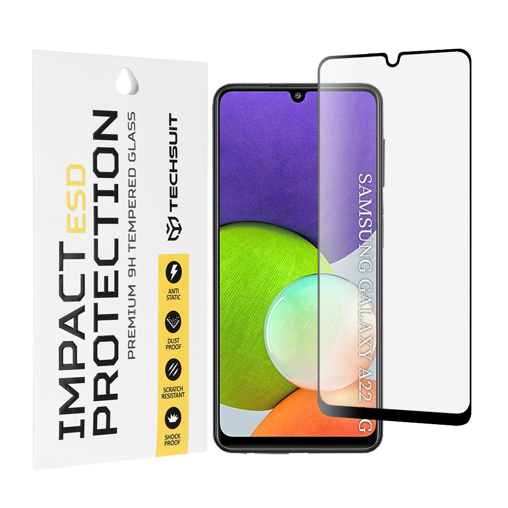 Folie sticlă antistatică Techsuit ESD Galaxy A22 4G – imagine 1