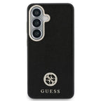 Husă Guess Samsung Galaxy S26 Plus Rhinestone Round Logo, negru – imagine 1