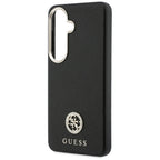 Husă Guess Samsung Galaxy S26 Plus Rhinestone Round Logo, negru – imagine 5