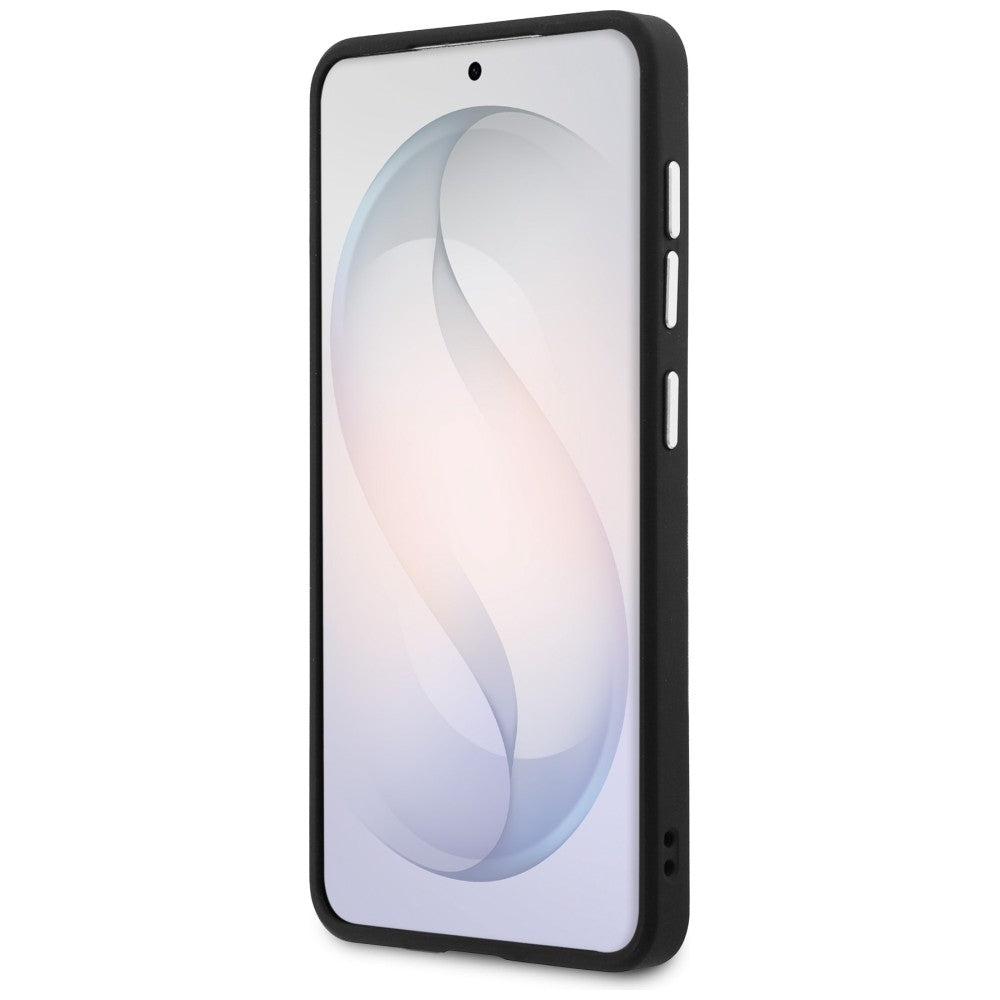Husă Guess Samsung Galaxy S26 Embossed Ring Triangle Logo, negru – imagine 3
