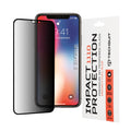 Folie privacy Techsuit iPhone X / XS / 11 Pro, anti-spion – imagine 1