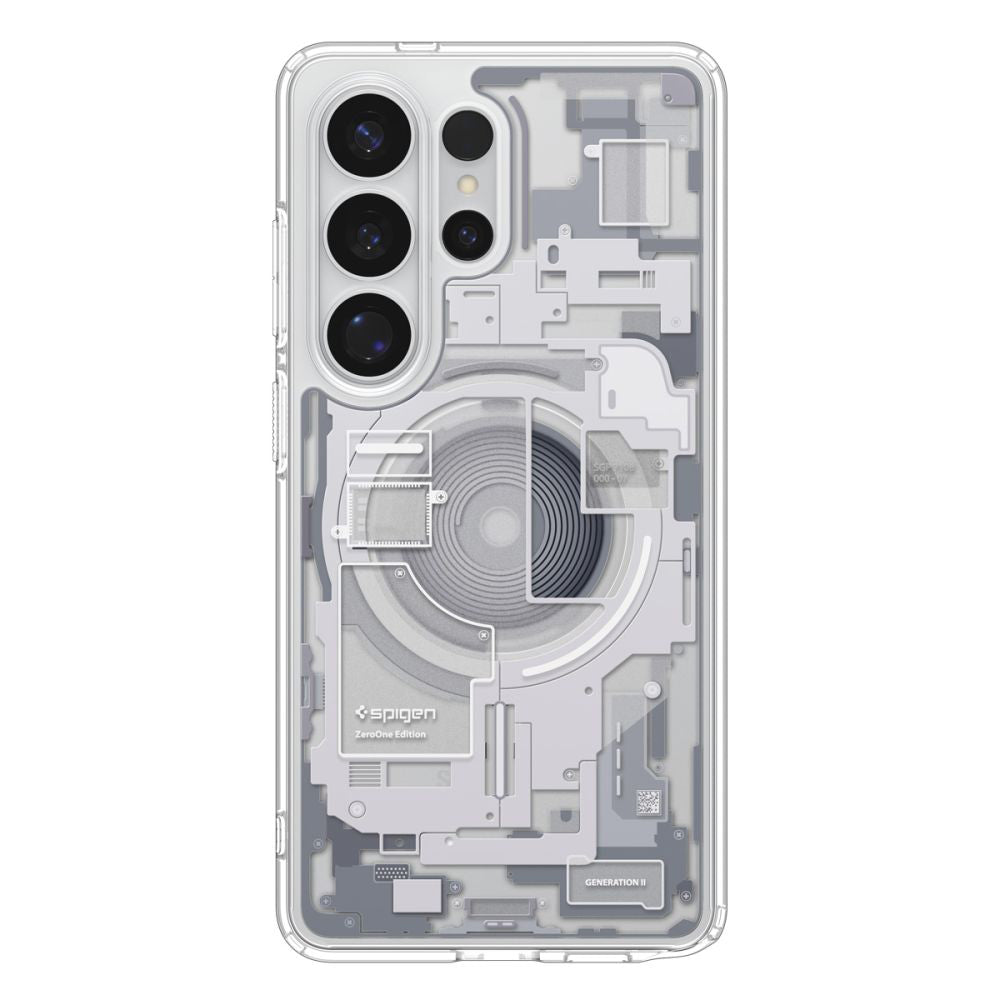 Husă Spigen Ultra Hybrid MagSafe Galaxy S26 Ultra – Zero One Alb – imagine 27