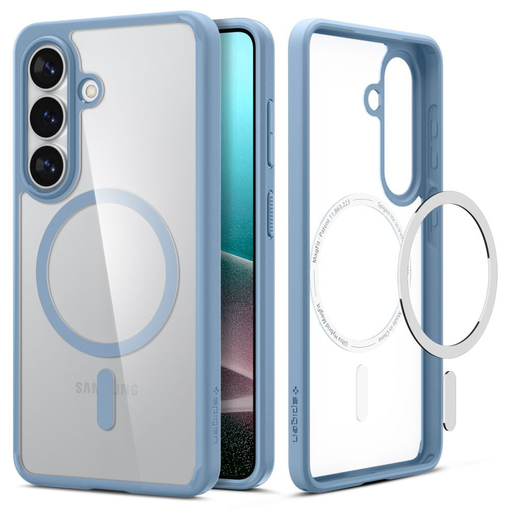 Husă Spigen Ultra Hybrid MagSafe Galaxy S26 – Albastru deschis – imagine 12