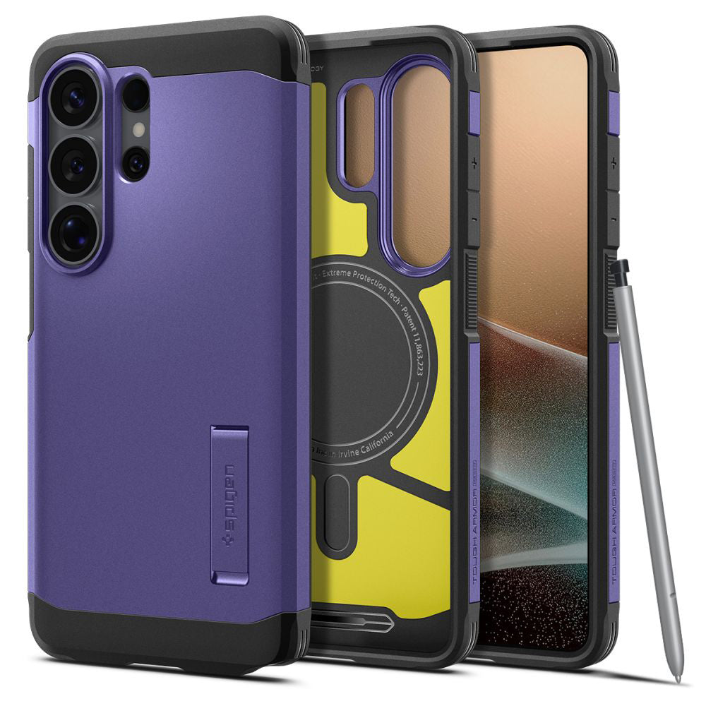 Husă Spigen Tough Armor MagSafe Galaxy S26 Ultra – Ash Violet (violet) – imagine 10