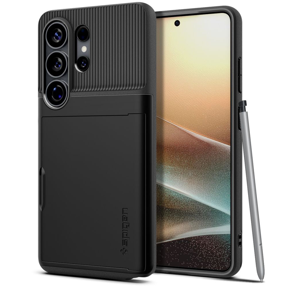 Husă Spigen Slim Armor CS Galaxy S26 Ultra – Negru – imagine 2