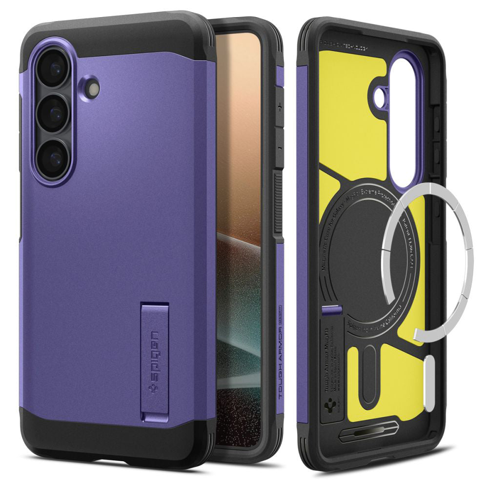 Husă Spigen Tough Armor MagSafe Galaxy S26+ – Ash Violet (violet) – imagine 10