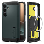 Husă Spigen Tough Armor MagSafe Galaxy S26 – Abyss Green (verde) – imagine 8