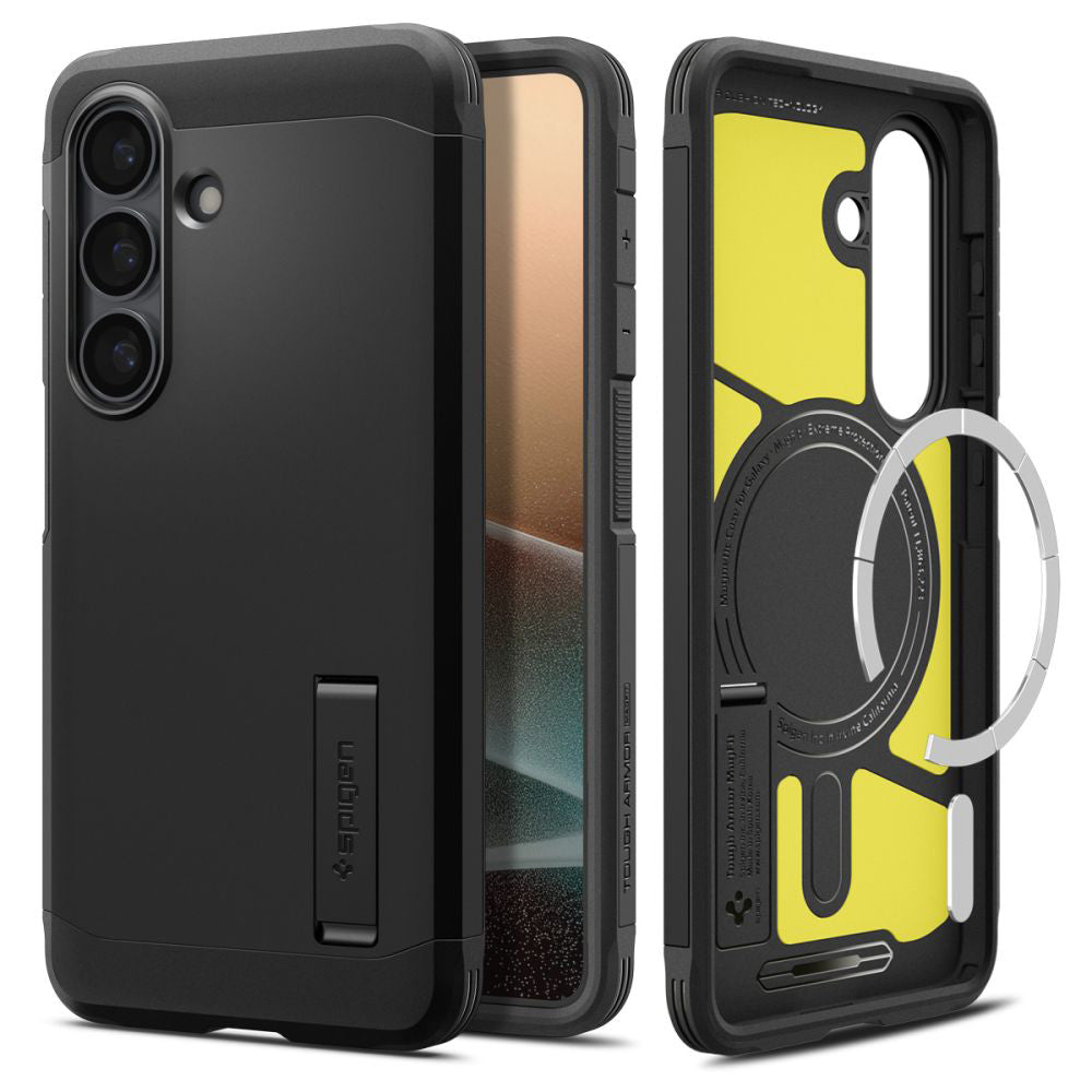 Husă Spigen Tough Armor MagSafe Galaxy S26+ – Negru – imagine 2