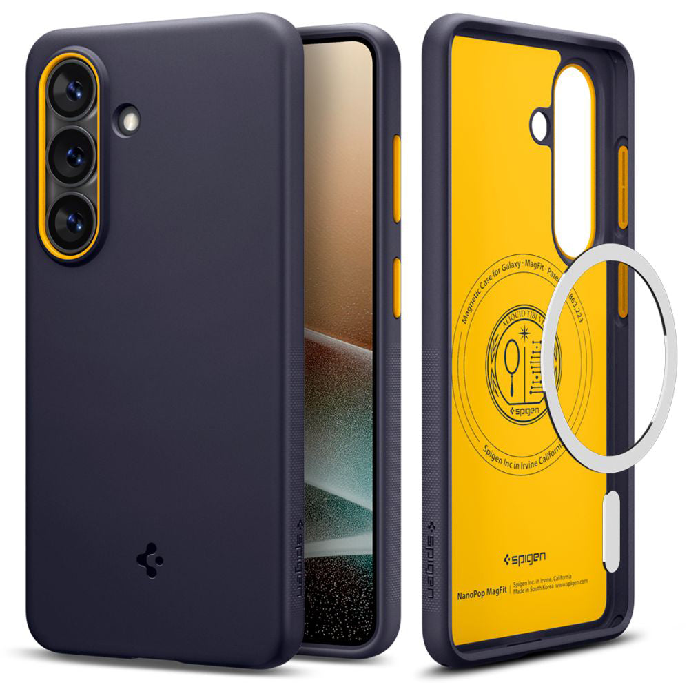 Husă Caseology Nano Pop MagSafe Galaxy S26 – Blueberry Navy (bleumarin) – imagine 11