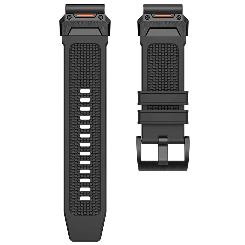 Curea Garmin Fenix 5/5 Plus 6/6 Pro/7 Techsuit W068, negru – imagine 4