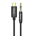 Cablu audio Baseus M01 USB-C la jack 3,5 mm, 1,2 m – imagine 1