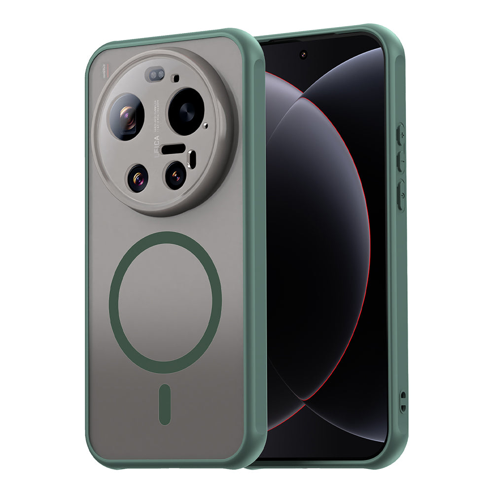 Husă Xiaomi 17 Ultra Techsuit HaloFrost II MagSafe, verde – imagine 1