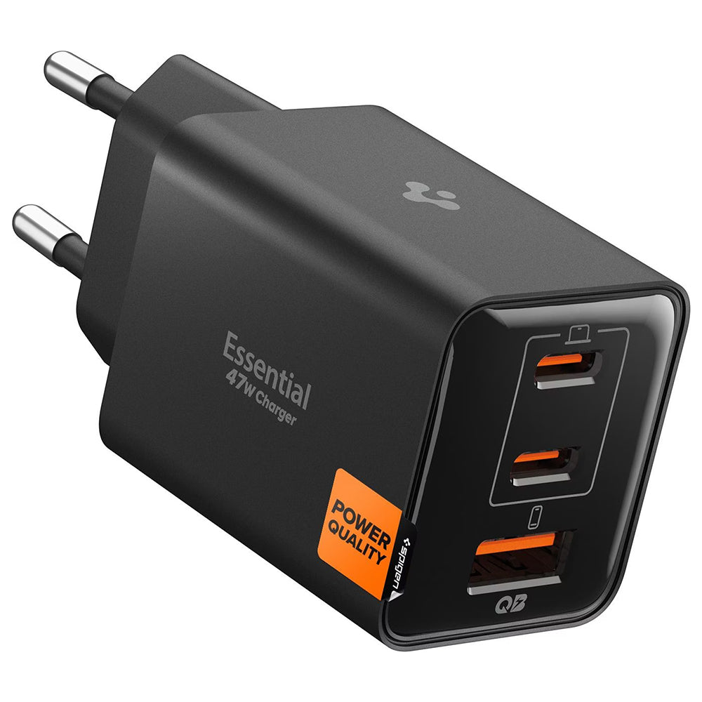 Încărcător Spigen Essential EE473EU 47W – Negru – imagine 1