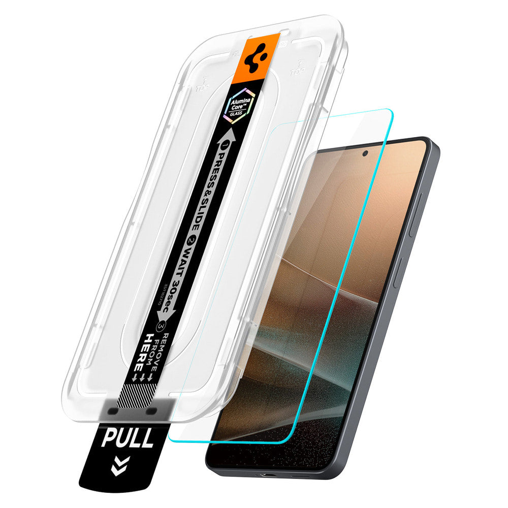 Folie de sticlă Spigen Glas.tR EZ Fit Pro Anti-Reflection pentru Samsung Galaxy S26 – imagine 3