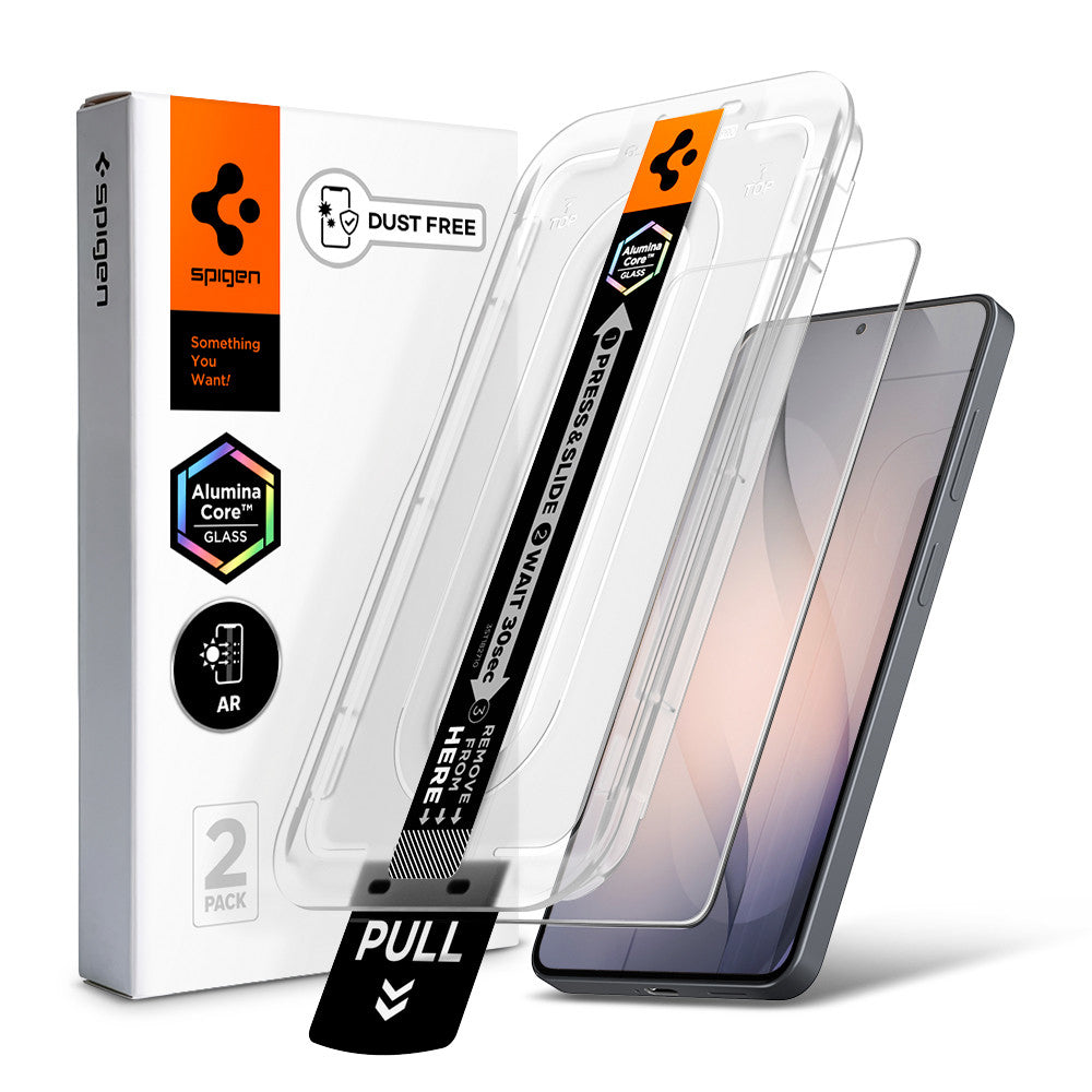 Folie de sticlă Spigen Glas.tR EZ Fit Pro Anti-Reflection pentru Samsung Galaxy S26 – imagine 1