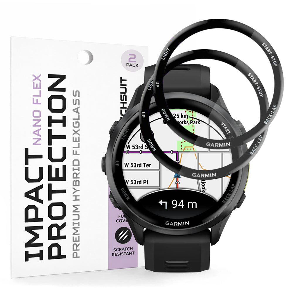 Folie Garmin Forerunner 970/Forerunner 570 47 mm Techsuit Nano Flex – imagine 1