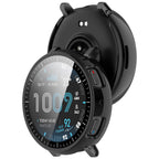Husă cu folie Amazfit Active Max Techsuit Defense360 Pro, negru – imagine 2