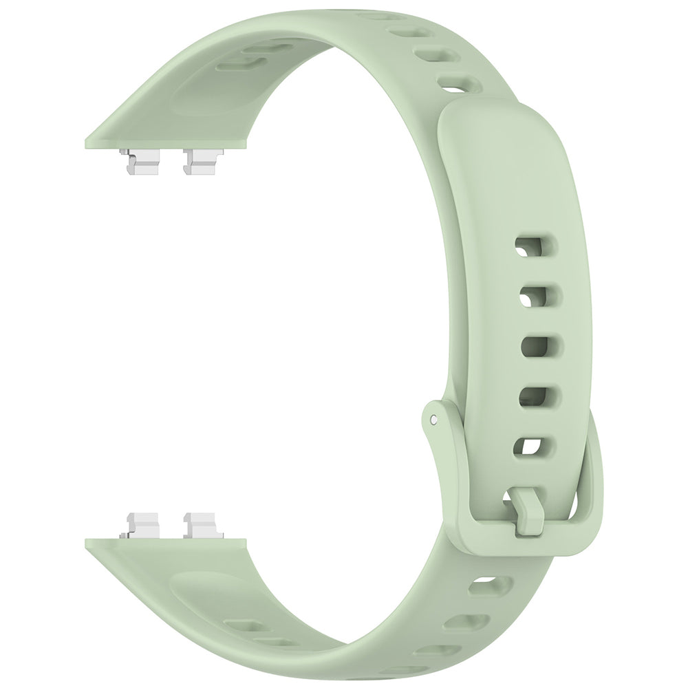 Curea Huawei Band 11/Band 11 Pro Techsuit W081, silicon, verde mentă – imagine 2