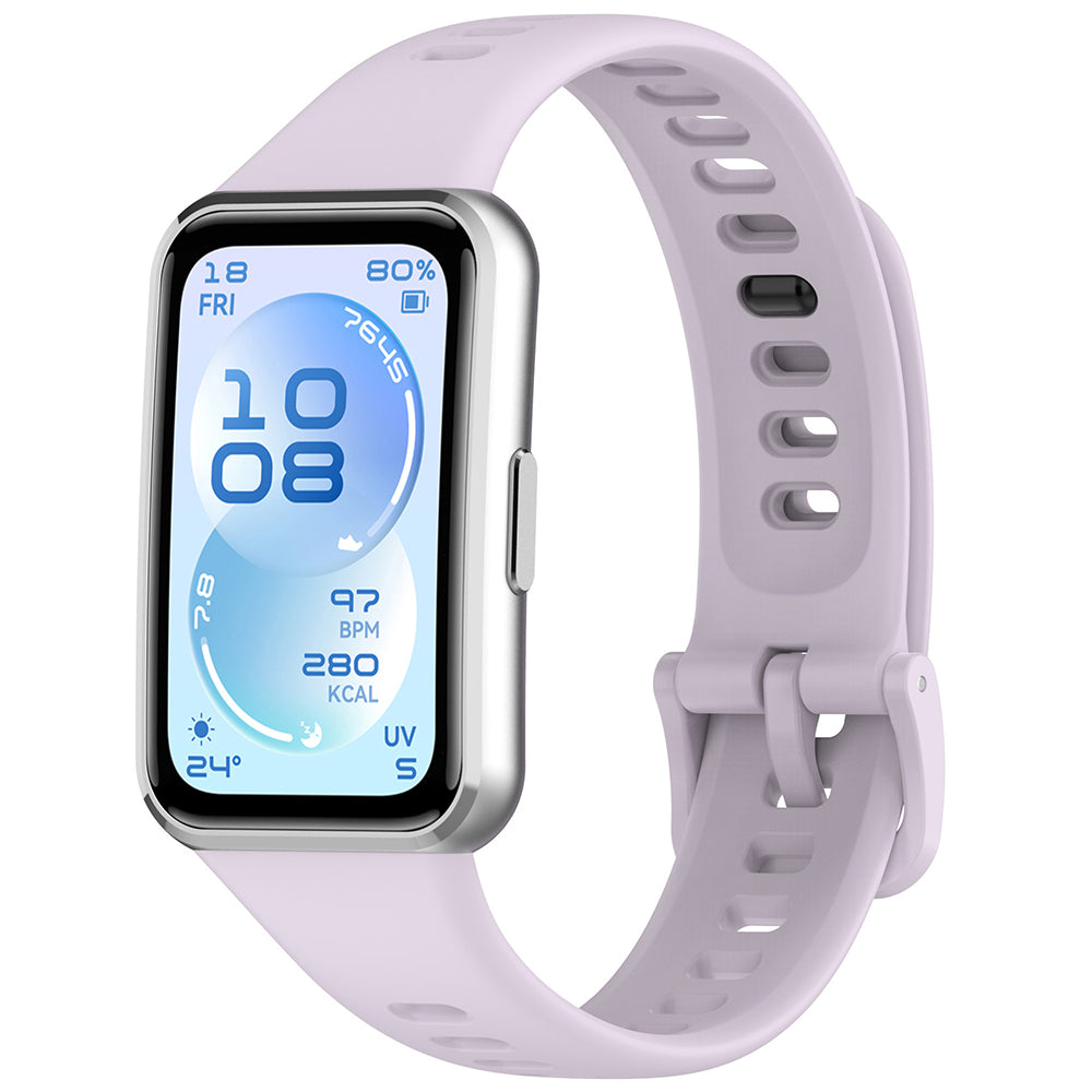 Curea Huawei Band 11/Band 11 Pro Techsuit W081, silicon, lavandă – imagine 1