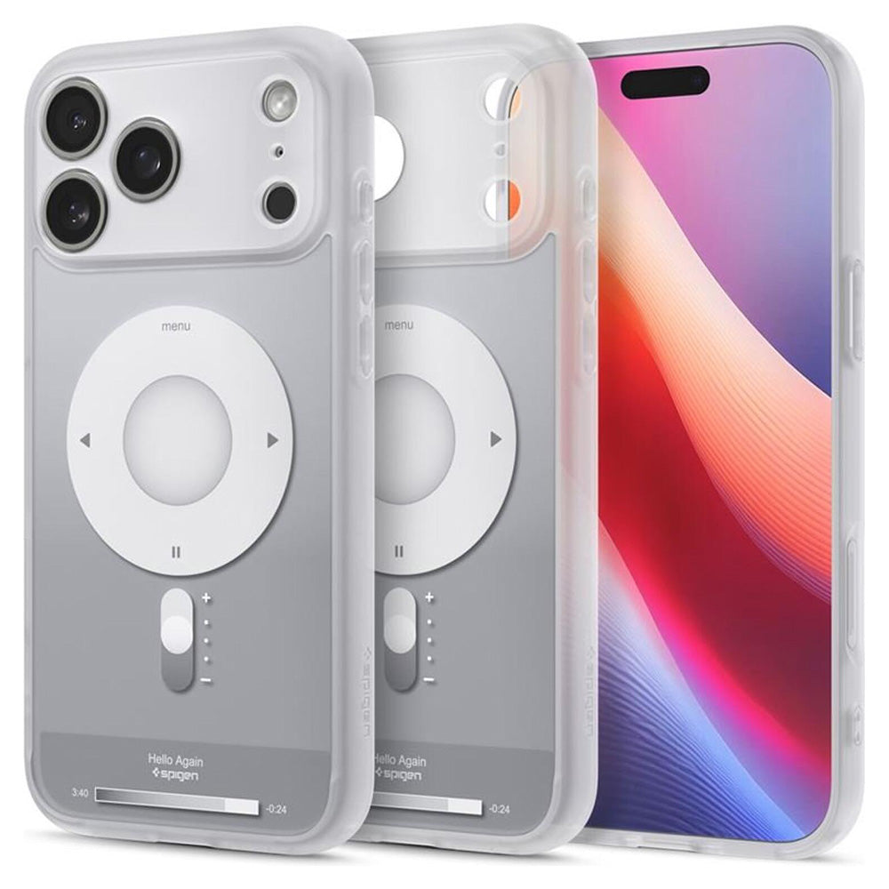 Husă Spigen Ultra Hybrid Classic MagSafe iPhone 17 Pro Max – Argintiu – imagine 8