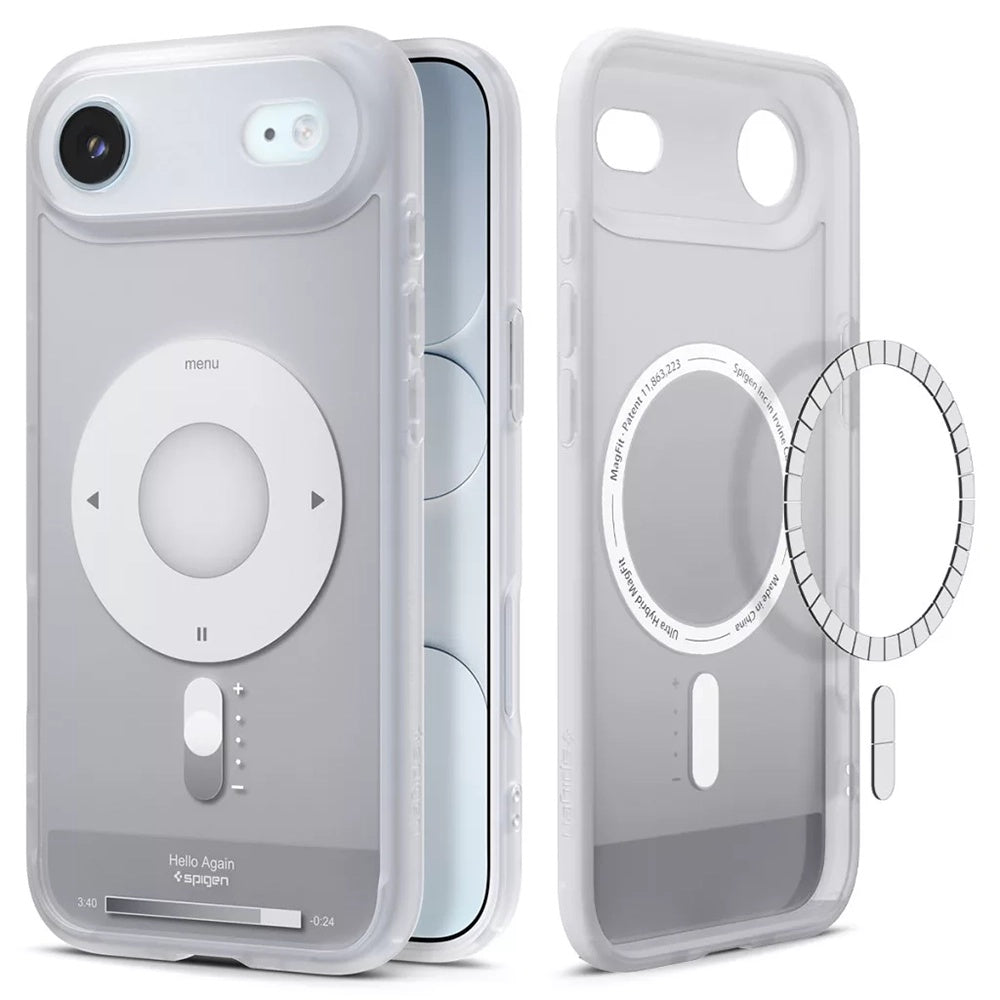 Husă Spigen Ultra Hybrid Classic MagSafe iPhone Air – Argintiu – imagine 3