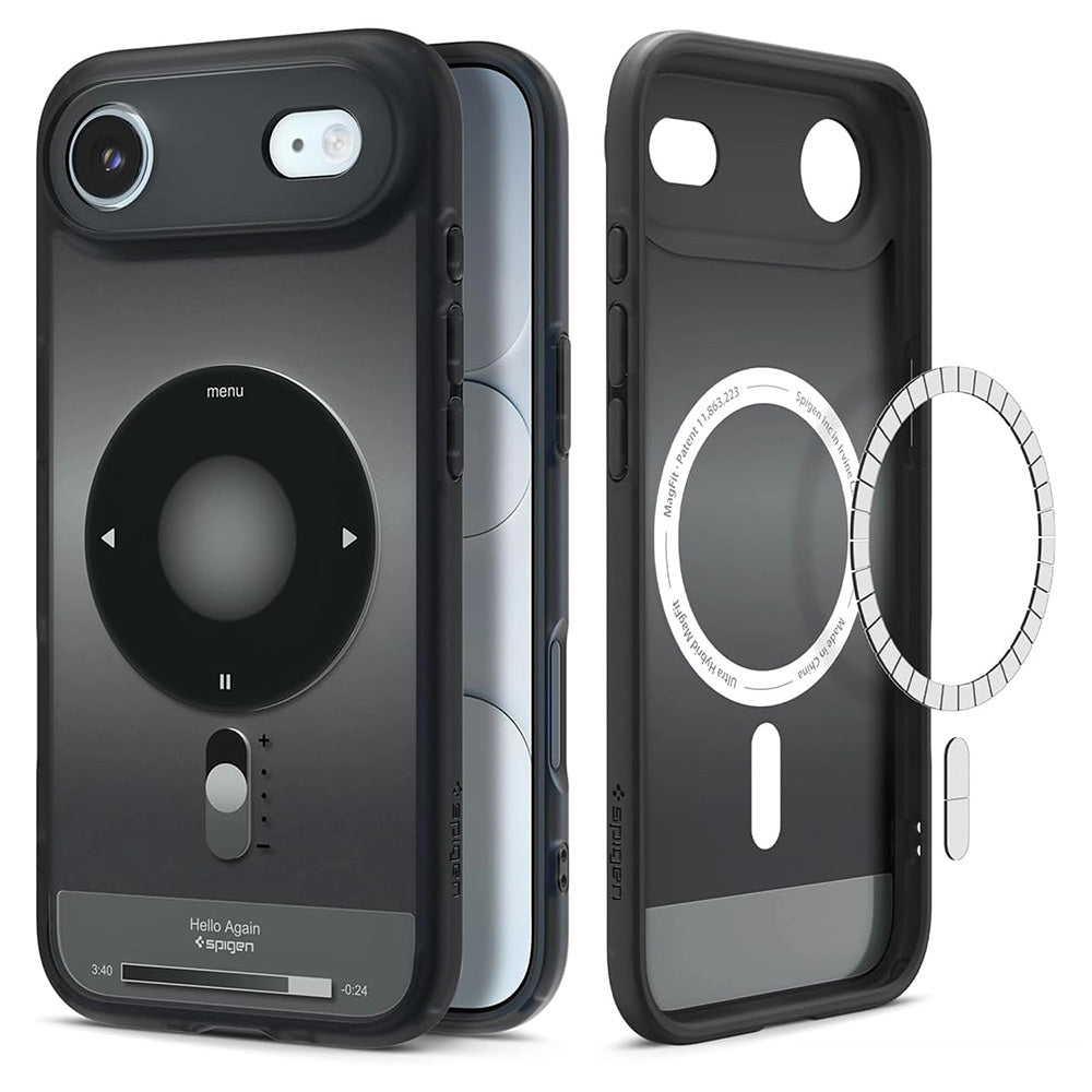 Husă Spigen Ultra Hybrid Classic MagSafe iPhone Air – Negru – imagine 1