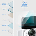 Folie de sticlă Spigen Glas.tR Slim pentru ecranul Insta360 GO Ultra – imagine 5