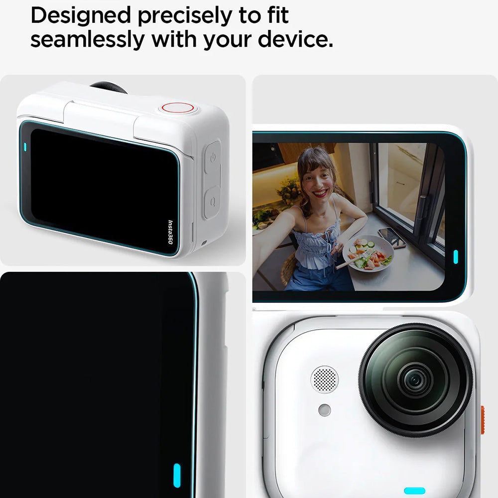 Folie de sticlă Spigen Glas.tR Slim pentru ecranul Insta360 GO Ultra – imagine 6