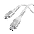 Cablu Spigen Essential EB10010CCA USB-C 100W 1 m – Alb – imagine 8