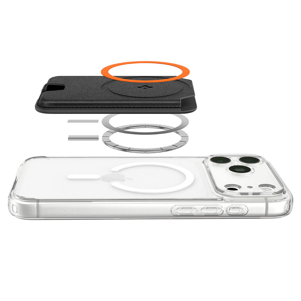 Portofel MagSafe Spigen Valentinus MagFit+ 5 carduri – imagine 5