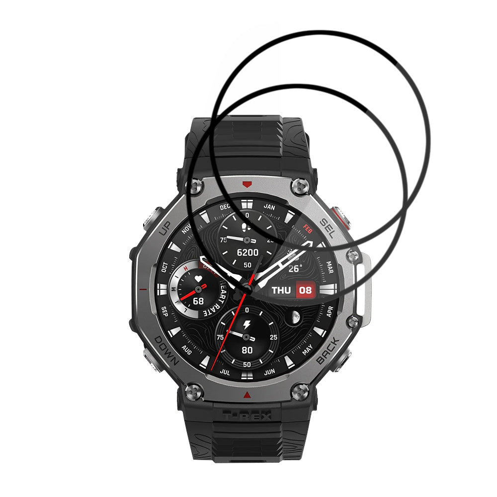 Folie Amazfit T-Rex 3 Techsuit Nano Flex, 2 buc. – imagine 1