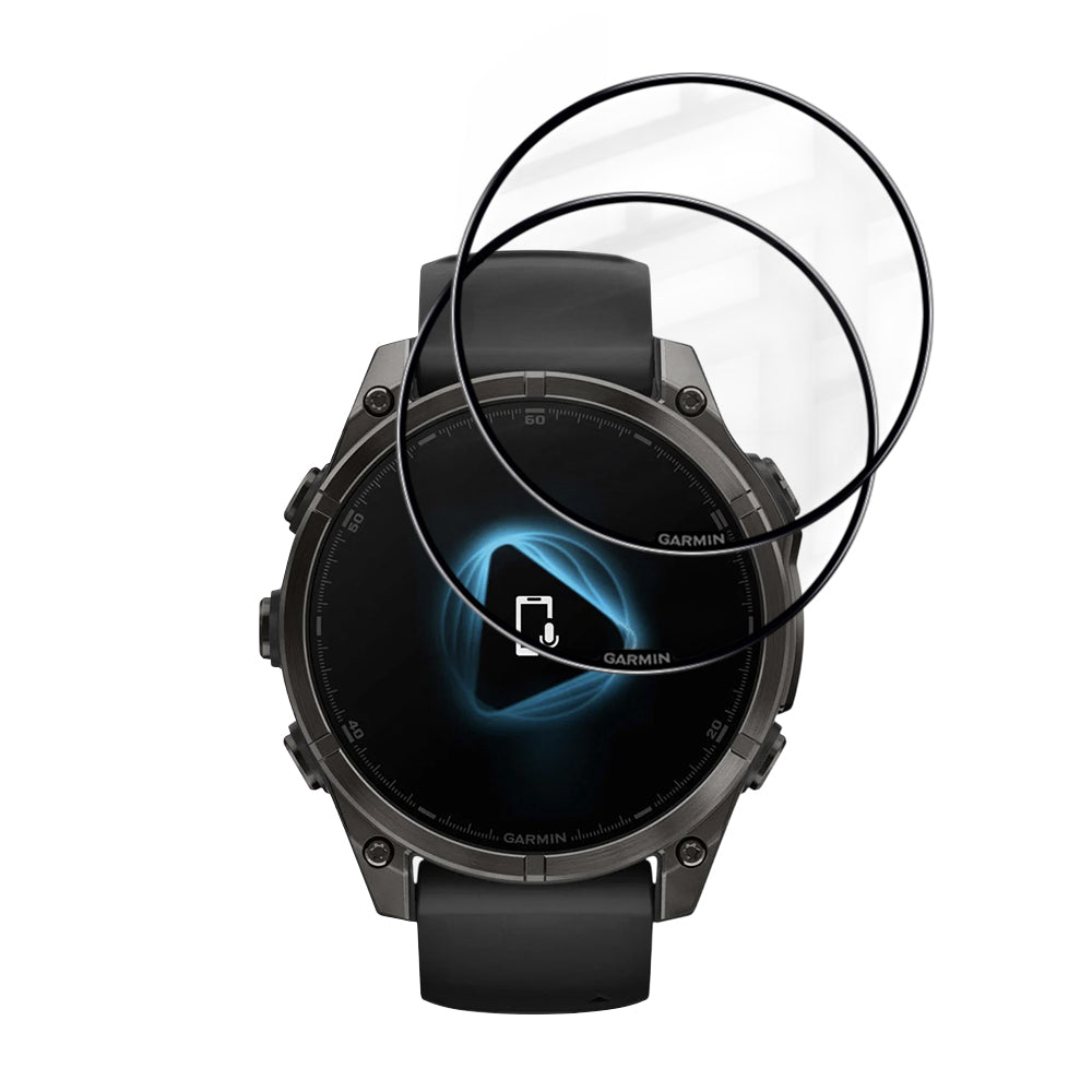 Folie Garmin Fenix 8/Fenix 8 Pro 47 mm Techsuit Nano Flex, 2 buc. – imagine 1