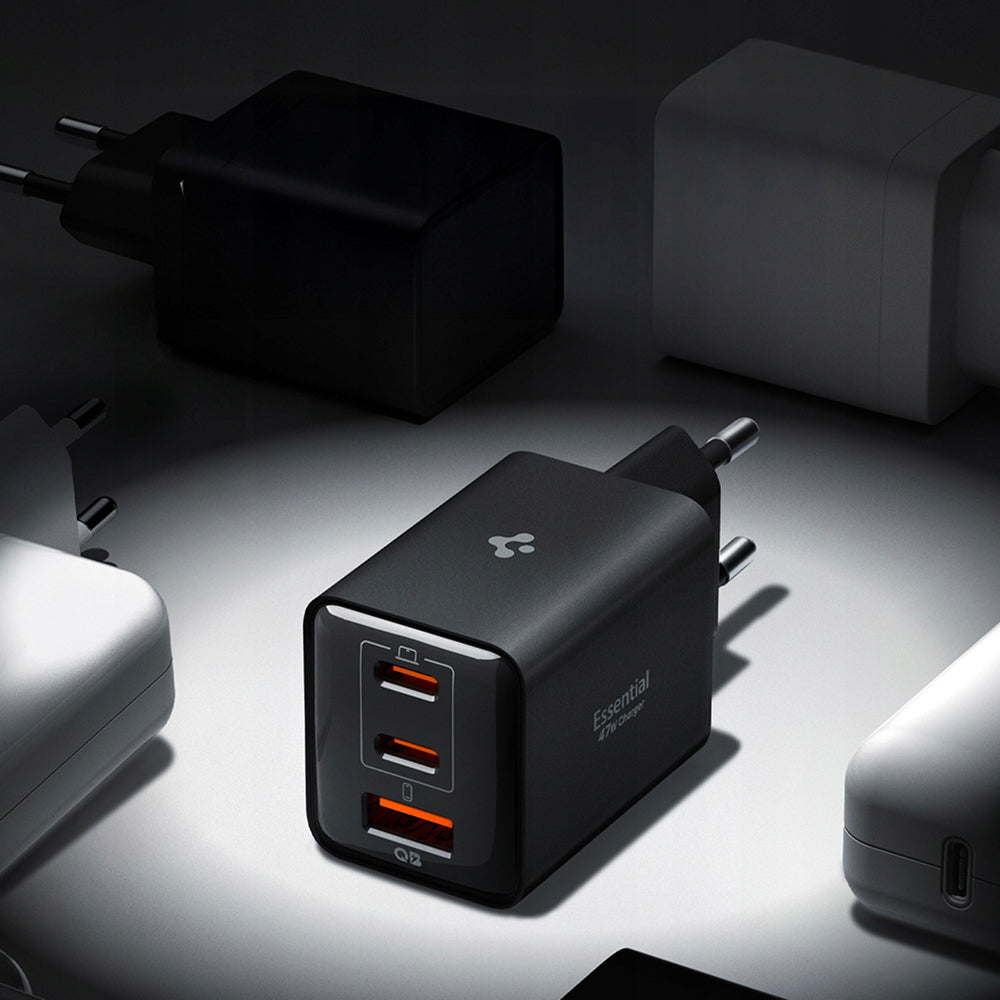 Încărcător Spigen Essential EE473EU 47W – Negru – imagine 3