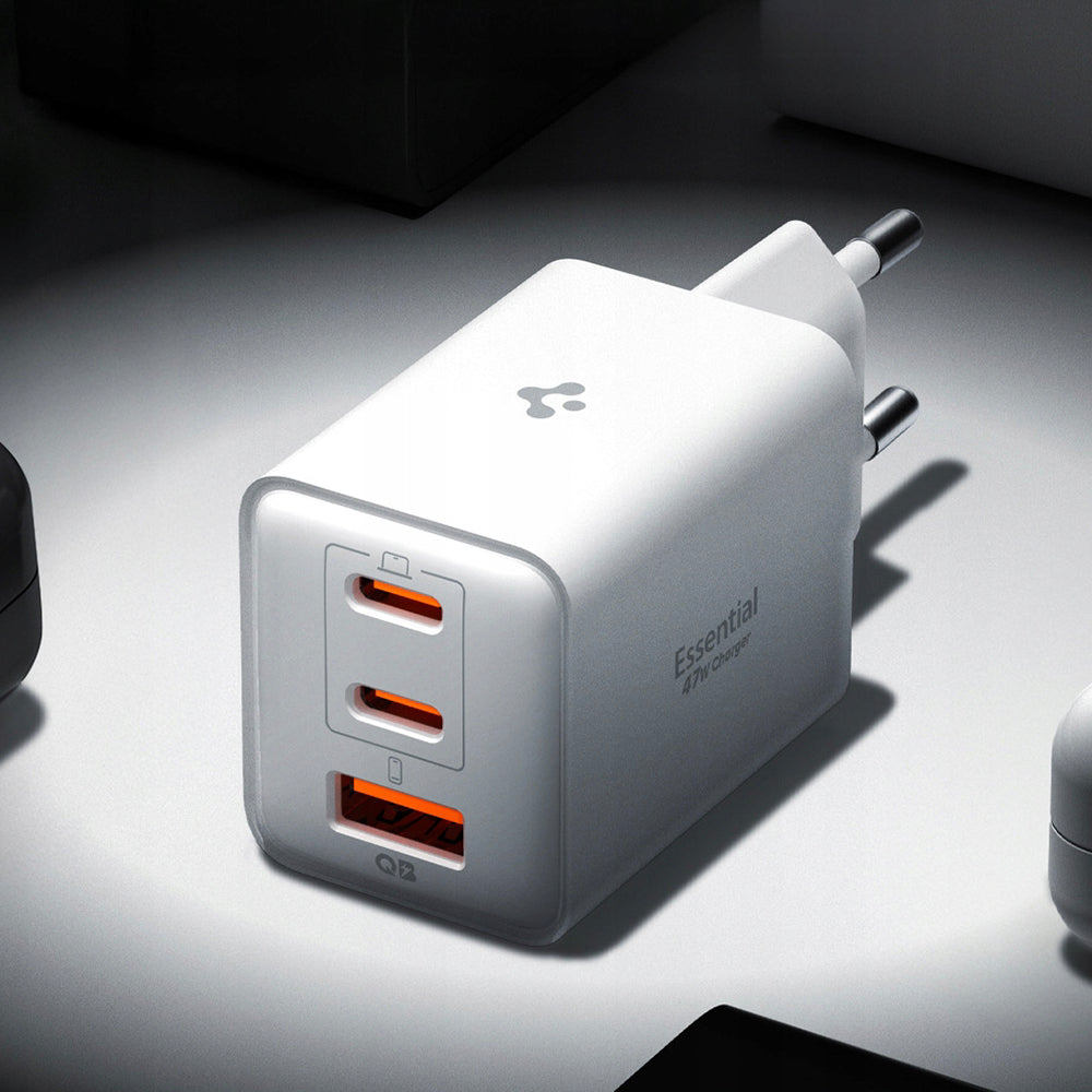 Încărcător Spigen Essential EE473EU 47W – Alb – imagine 11