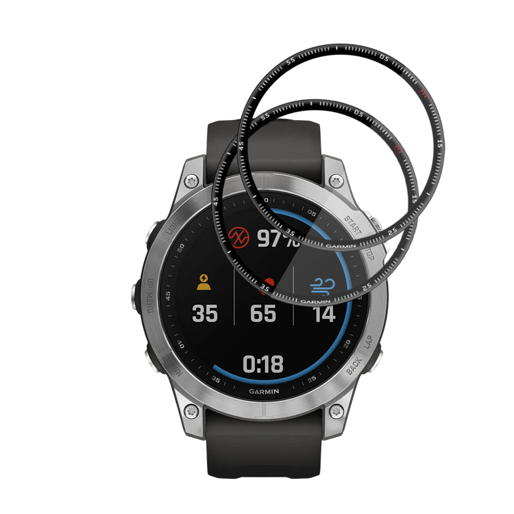 Folie Garmin Fenix 7 Techsuit Nano Flex, 2 buc. – imagine 1
