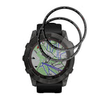Folie Garmin Fenix 7X Techsuit Nano Flex, 2 buc. – imagine 1