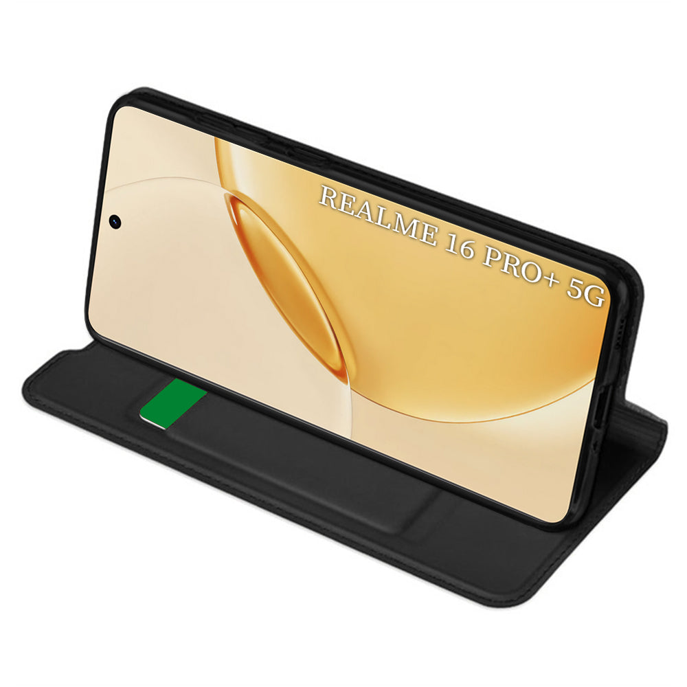 Husă Realme 16 Pro+ flip Techsuit Magskin Book, negru – imagine 2