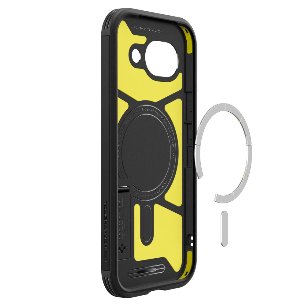 Husă Spigen Tough Armor MagFit Pixel 10a – Negru – imagine 5