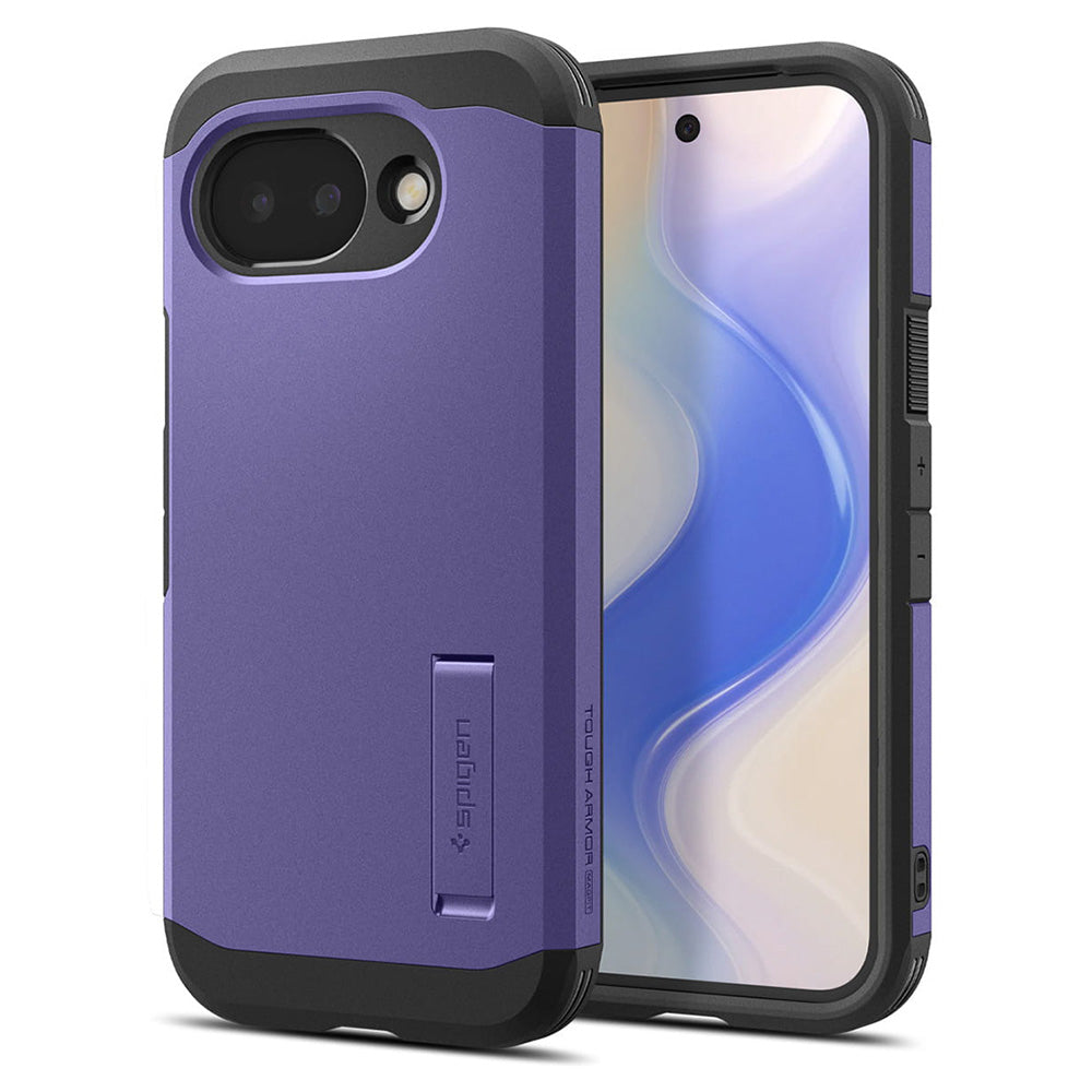 Husă Spigen Tough Armor MagFit Pixel 10a – Violet (Ash Violet) – imagine 9