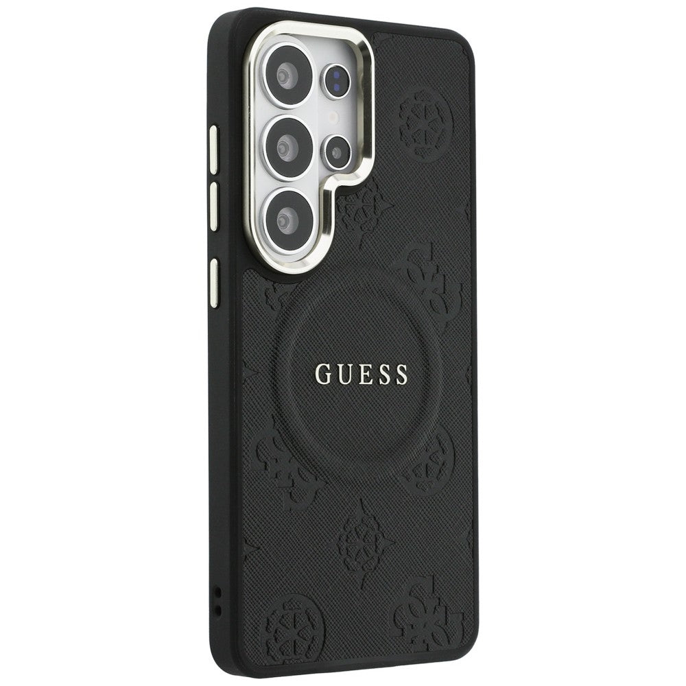 Husă Guess Samsung Galaxy S26 Ultra Saffiano Peony Embossed Ring – imagine 2