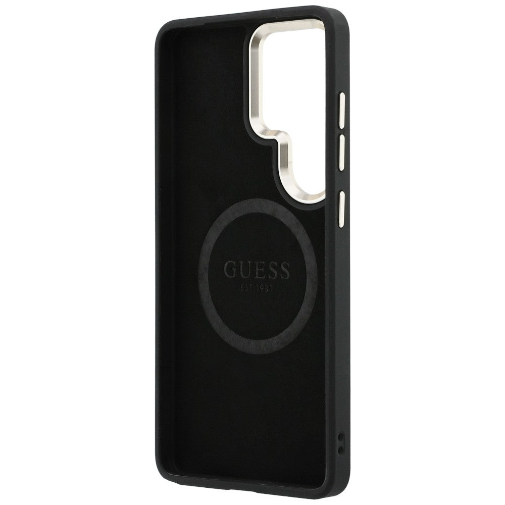 Husă Guess Samsung Galaxy S26 Ultra Saffiano Peony Embossed Ring – imagine 5